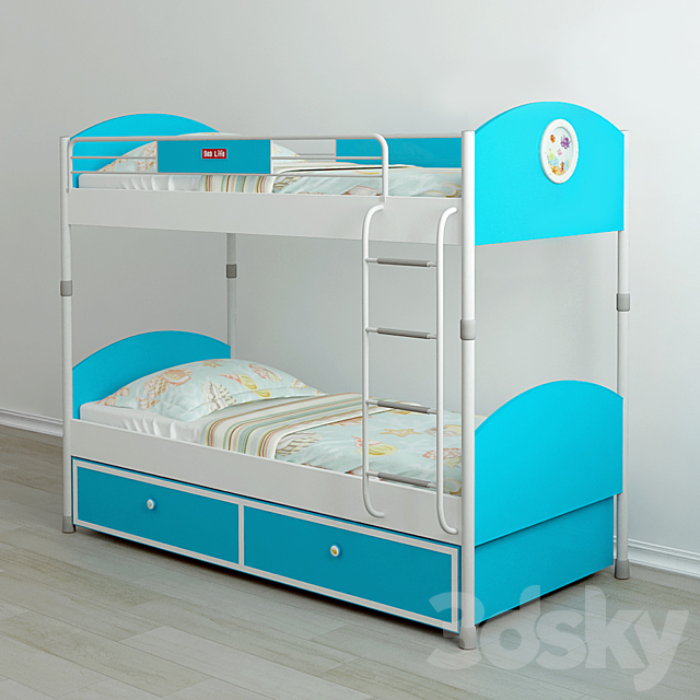 Bunk bed (Cilek Ocean) 3DSMax File - thumbnail 1