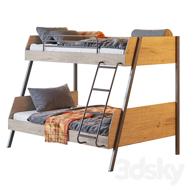 Bunk bed Cilek_Trio 3DSMax File - thumbnail 1