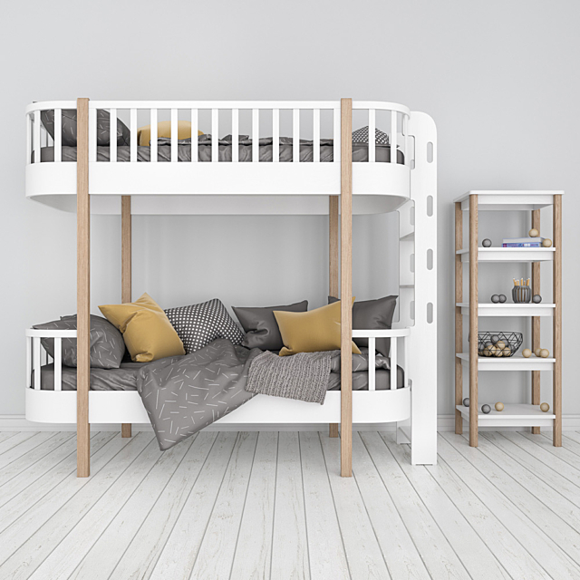 Bunk bed Ellipse Classic 3DSMax File - thumbnail 1