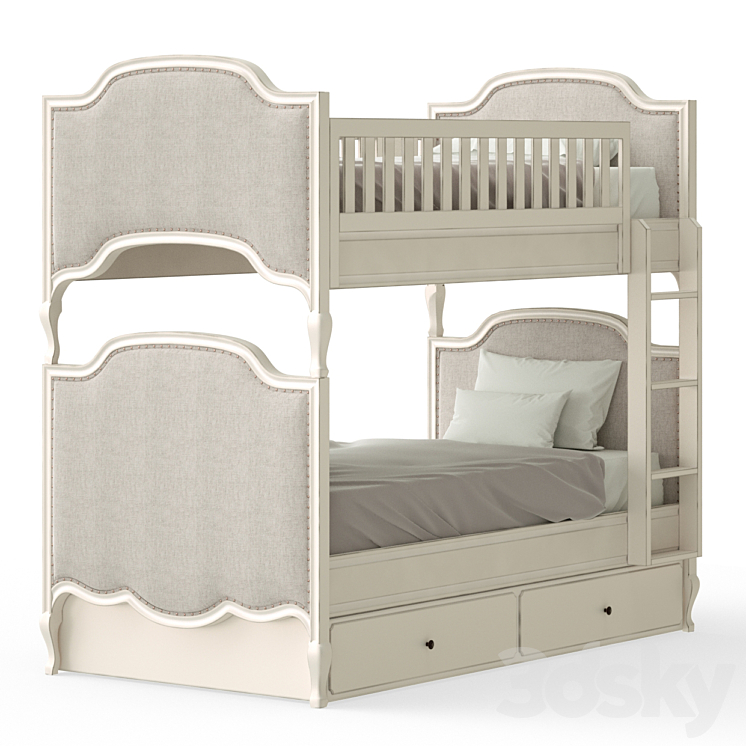 Bunk bed in the nursery 3DS Max - thumbnail 1