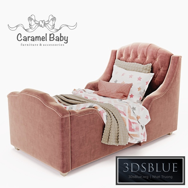 Caramelbaby_ bed Bunny 3DS Max - thumbnail 3