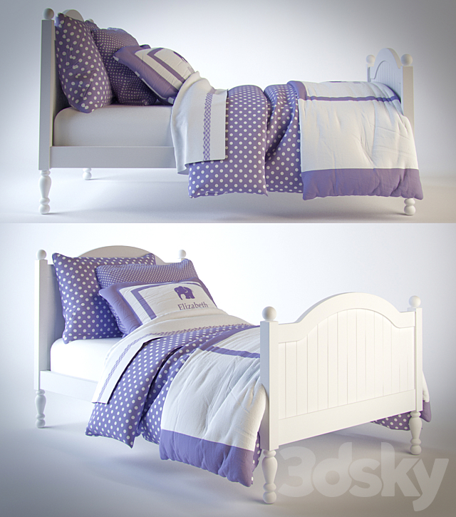 Catalina Bed & Trundle 3DSMax File - thumbnail 1