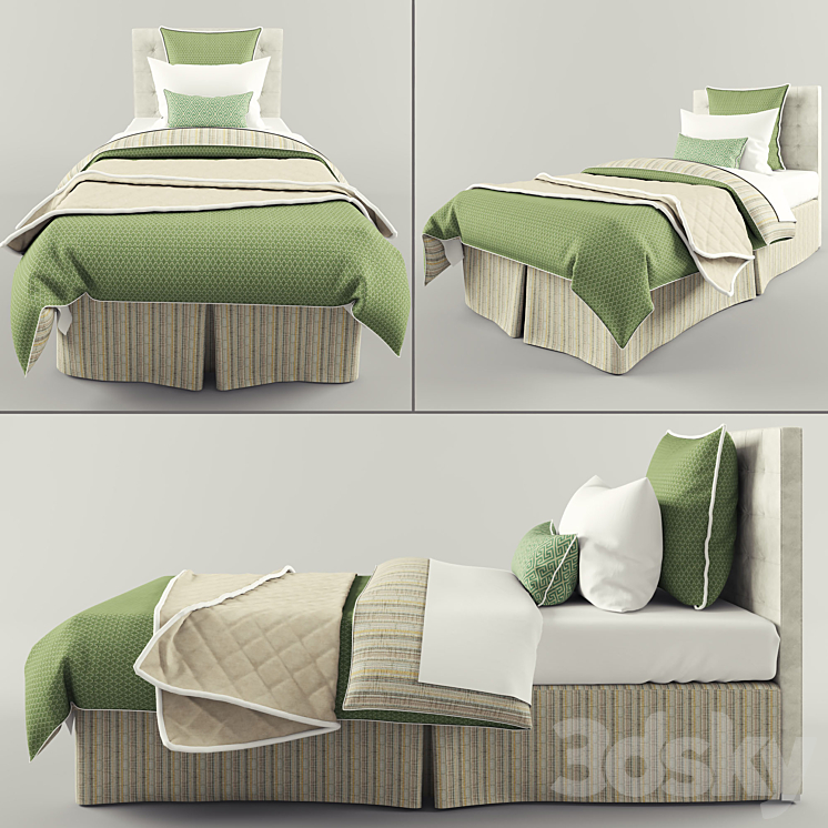 Child bedding 3DS Max - thumbnail 1