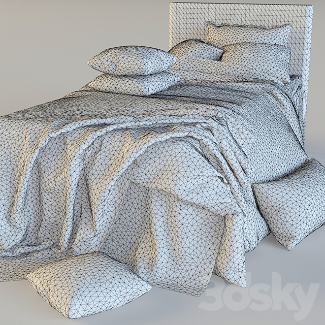 Children’s bed 10 800h1600 3DS Max Model - thumbnail 2