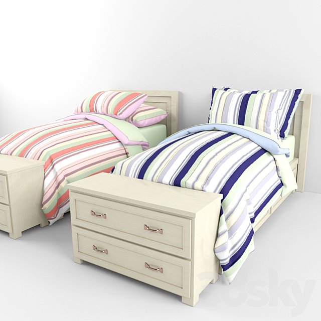 Children’s bed 3DSMax File - thumbnail 1