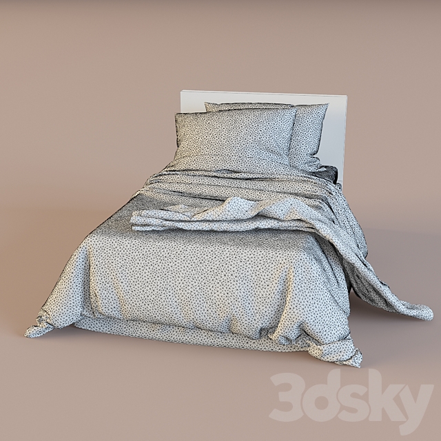 Children’s bed 9 1000h1600 3DS Max Model - thumbnail 2