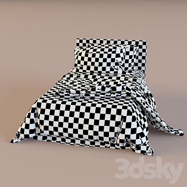 Children’s bed 9 1000h1600 3DS Max Model - thumbnail 3