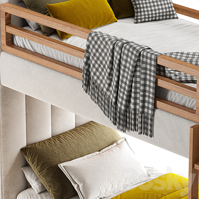 Children’s bed bunk Line 3DS Max Model - thumbnail 5