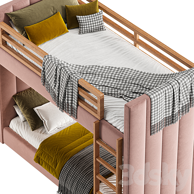 Children’s bed bunk Line 3DS Max Model - thumbnail 6