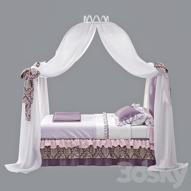 Children’s bed Dolfi TIFFANY 3ds Max - thumbnail 2