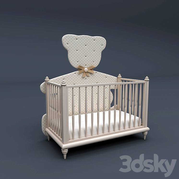 Children's bed Gulliver ALTAMODA GUL13 3DS Max - thumbnail 1