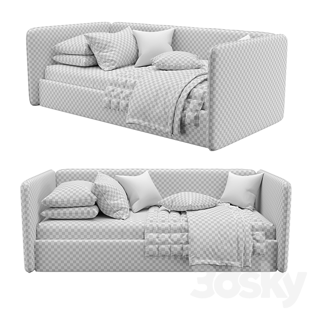 Children’s bed Runo 3DSMax File - thumbnail 3