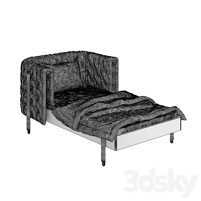 Children’s bed – SleepOn   3ds Max - thumbnail 2