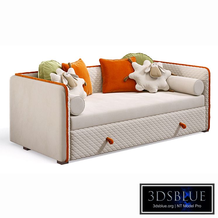 Children's folding sofa BARASH\/ Iriska 3DS Max - thumbnail 3