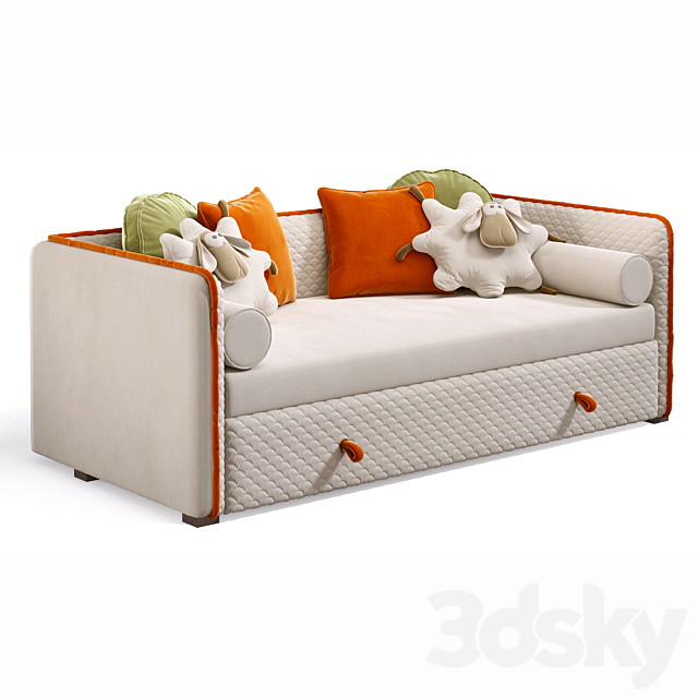 Children’s folding sofa BARASH_ Iriska 3DS Max Model - thumbnail 1