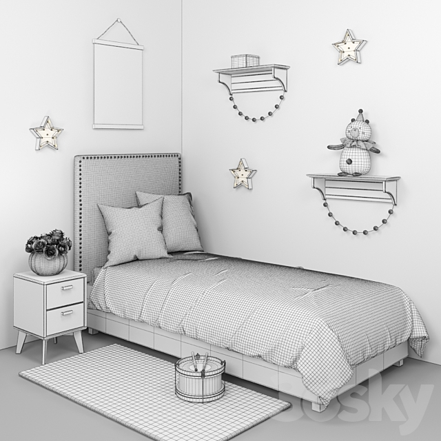 Children’s furniture and accessories 34 3DSMax File - thumbnail 3