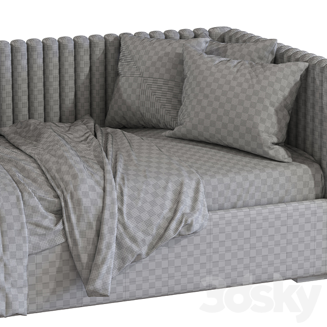 Children’s sofa bed in a modern style 3DS Max Model - thumbnail 5