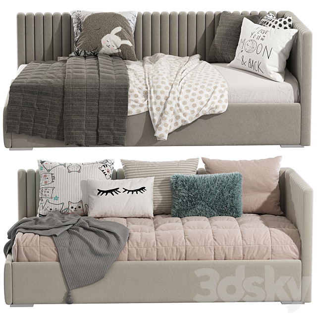 Children’s sofa bed in a modern style 3DSMax File - thumbnail 2