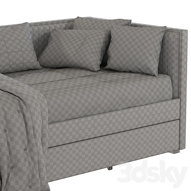 Contemporary style sofa bed 5 3DSMax File - thumbnail 5