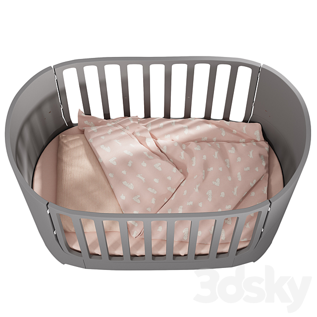 Cot by leander 3DSMax File - thumbnail 4