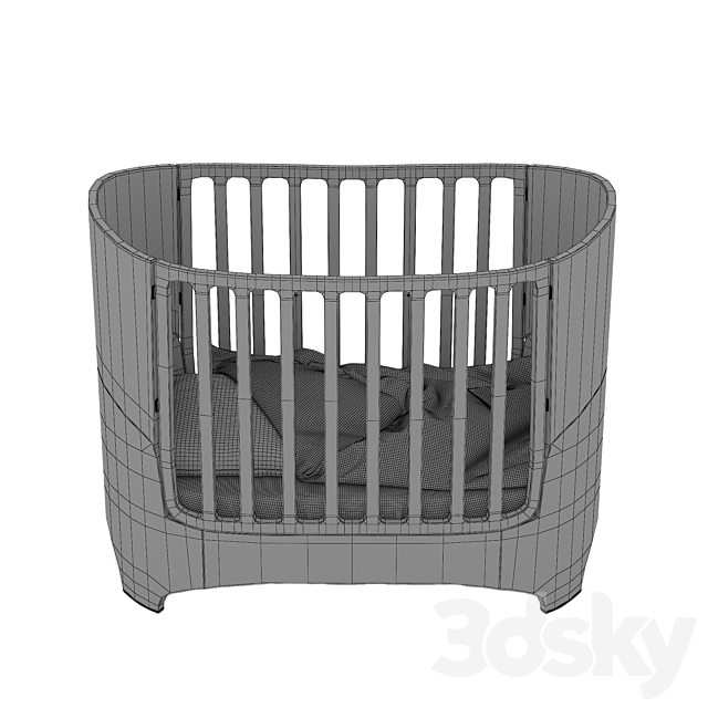 Cot by leander 3DSMax File - thumbnail 5