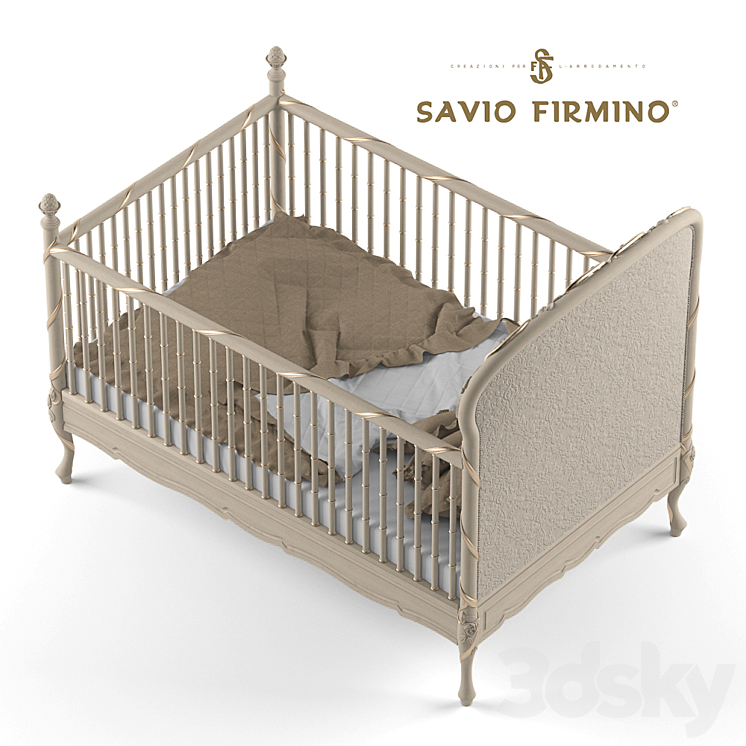 Cot Savio Firmino 3079 3DS Max - thumbnail 2