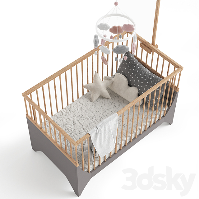 Cot Yomi Cot – Sebra 3ds Max - thumbnail 2