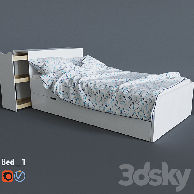 Crib 3DSMax File - thumbnail 1