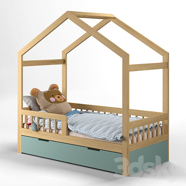 Crib-house 2561 3ds Max - thumbnail 1