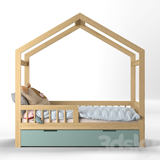 Crib-house 2561 3ds Max - thumbnail 2