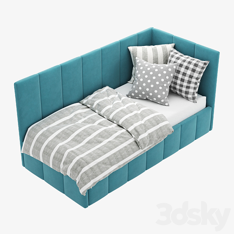 Dandy Kids Bed 3DS Max - thumbnail 2