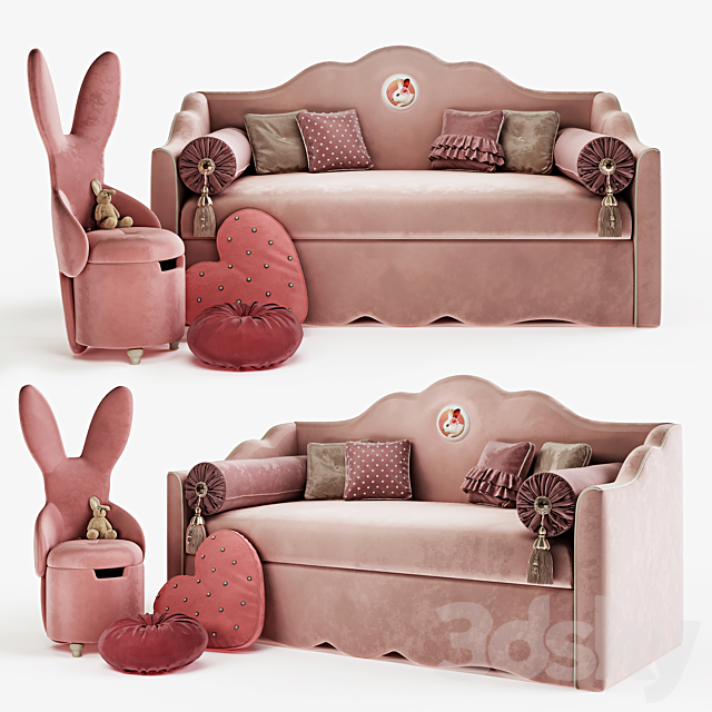 Design Manifesto_Galla and Bunny 3DSMax File - thumbnail 1