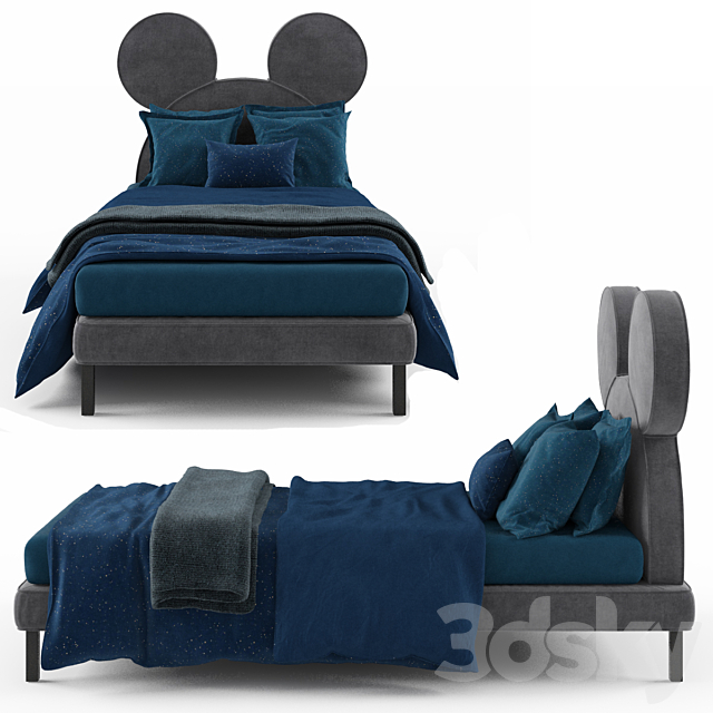 dg home mickey mouse 3ds Max - thumbnail 2