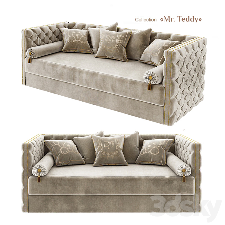 EFI Kid Concept \/ Mr. Teddy – sofa 3DS Max - thumbnail 1