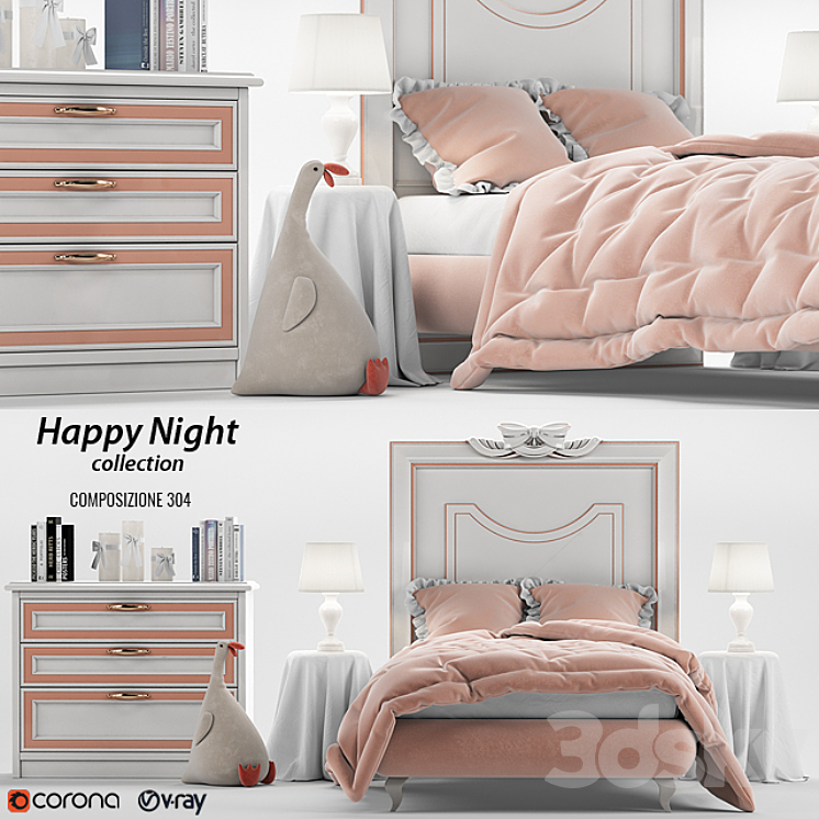 Ferretti e Ferretti Happy Night 2 3DS Max - thumbnail 1