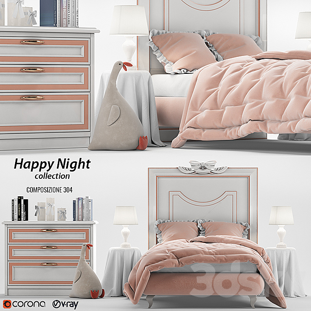 Ferretti e Ferretti Happy Night 2 3DSMax File - thumbnail 1