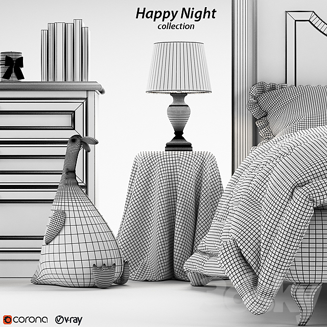 Ferretti e Ferretti Happy Night 2 3DSMax File - thumbnail 3