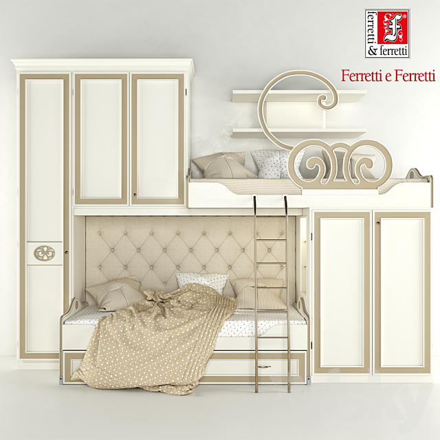 Ferretti e Ferretti HAPPY NIGHT comp.403 3DS Max Model - thumbnail 2