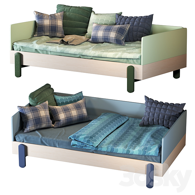 Flexa_bed linen 3DSMax File - thumbnail 1