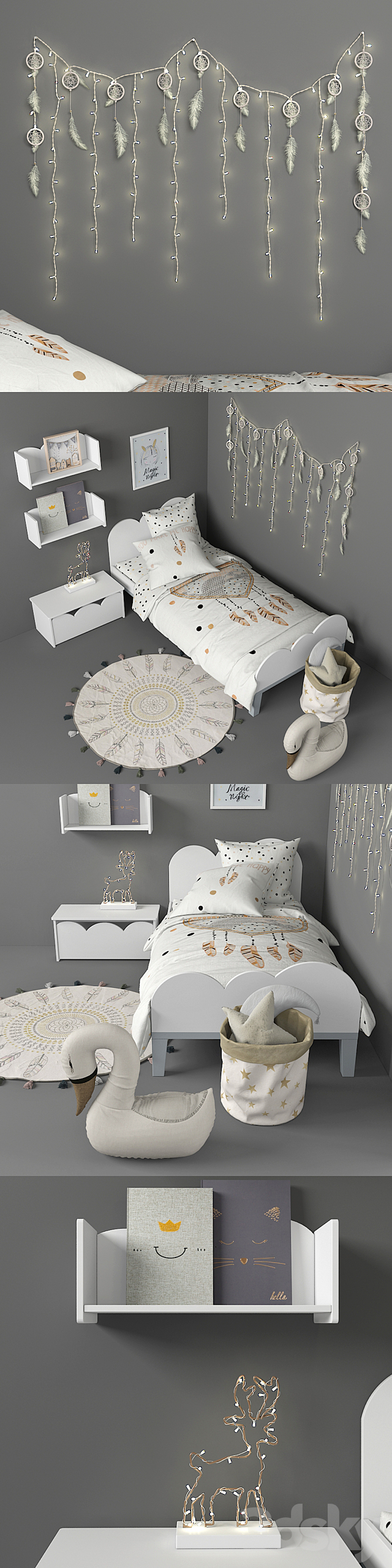 Furniture Vertbaudet 03 3ds Max - thumbnail 2