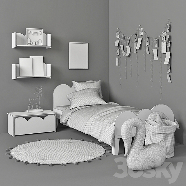 Furniture Vertbaudet 03 3ds Max - thumbnail 3