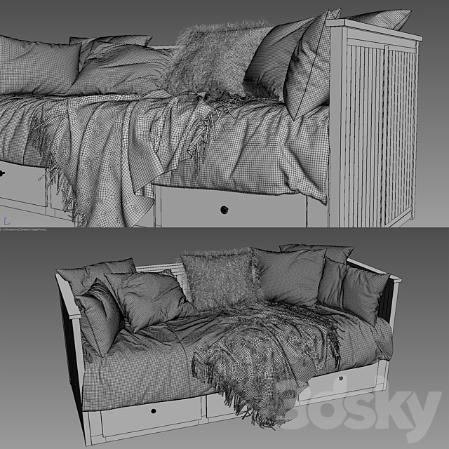 HEMNES 3ds Max - thumbnail 2