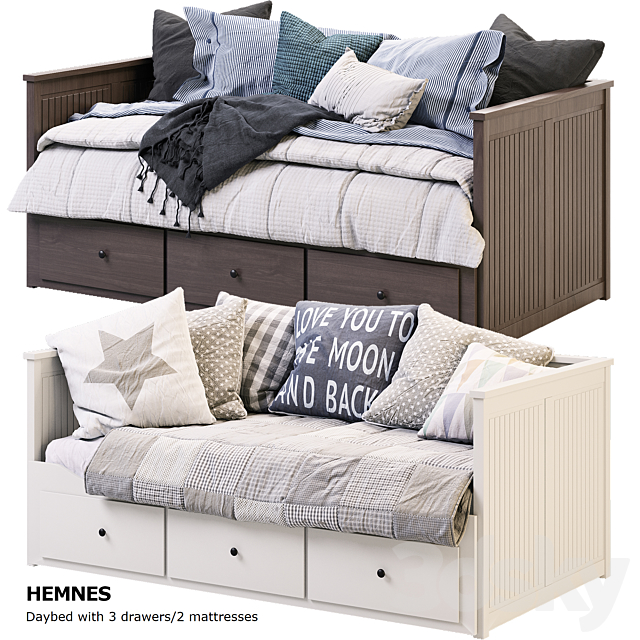 HEMNES IKEA _ HEMNES IKEA 3DSMax File - thumbnail 1