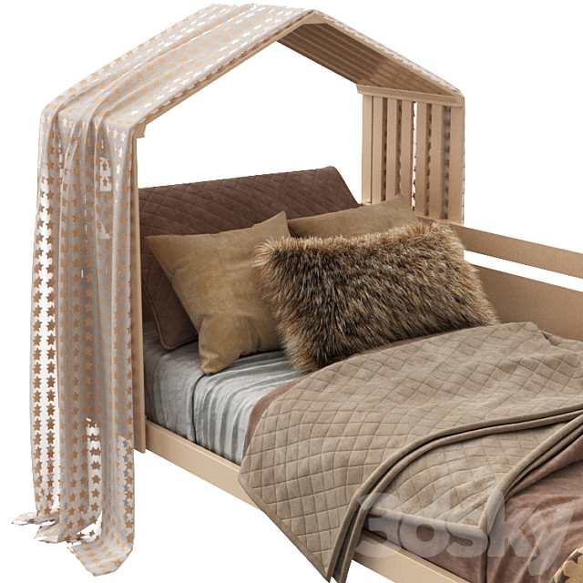 House bed Nest 3DSMax File - thumbnail 3