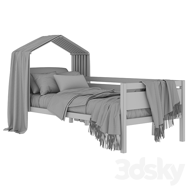 House bed Nest 3DSMax File - thumbnail 4