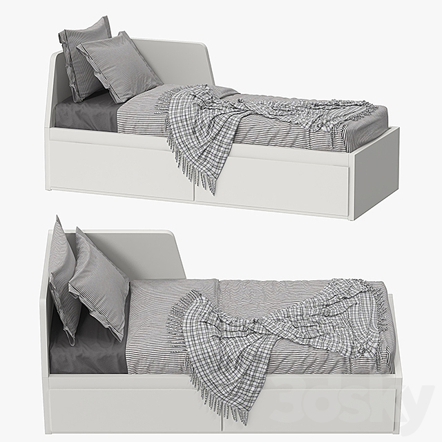 Ikea FLlekke Daybed 3DSMax File - thumbnail 1