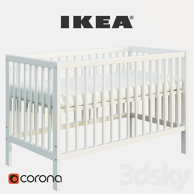 Ikea Gulliver _ Ikea Gulliver _ Cot 3DSMax File - thumbnail 1