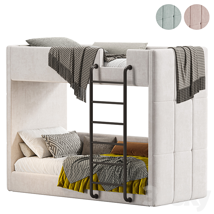 Jambi Kids Bed By Frankof 3DS Max Model - thumbnail 1