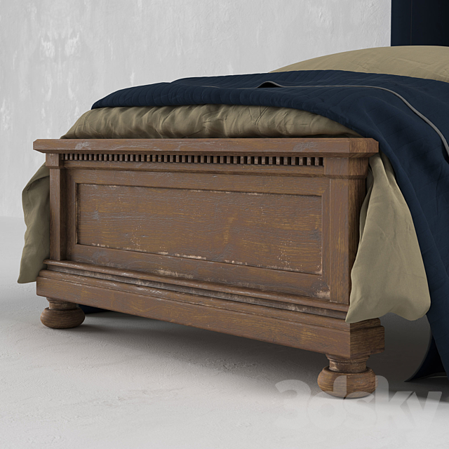 JAMESON BED 3DSMax File - thumbnail 2