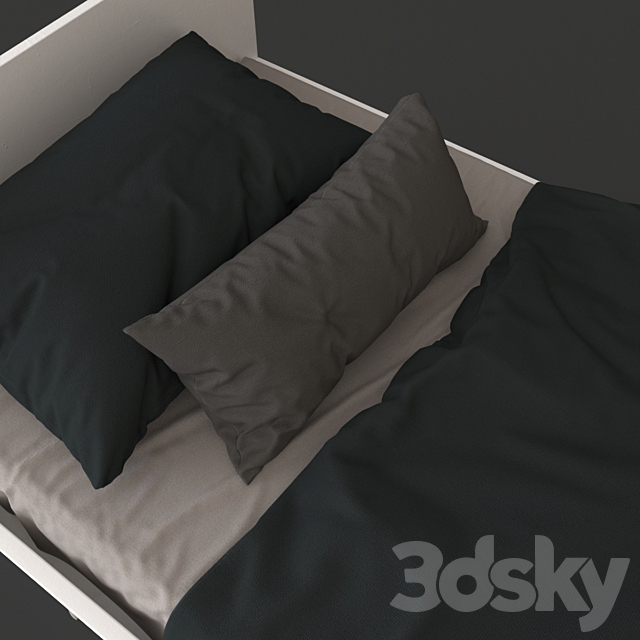 Kids bed Ikea – Slakt v03 3ds Max - thumbnail 2